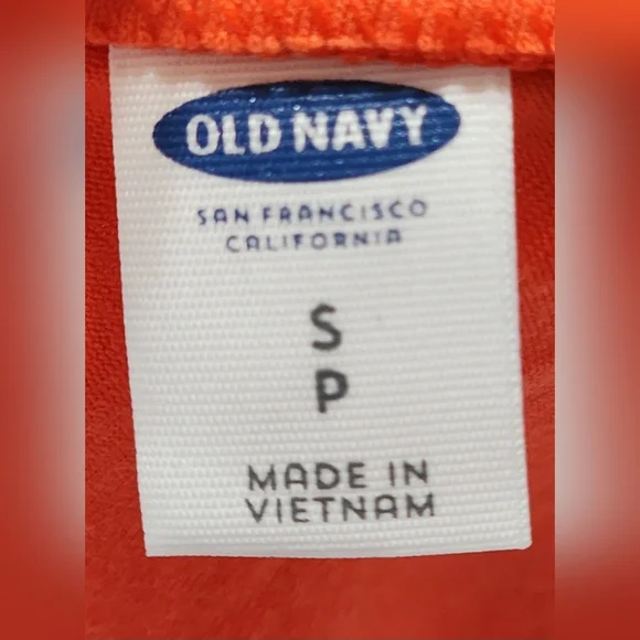 Old Navy Women's Orange Knit Smocked Skirt, Size Small Petite, SP - Picture 6 of 10